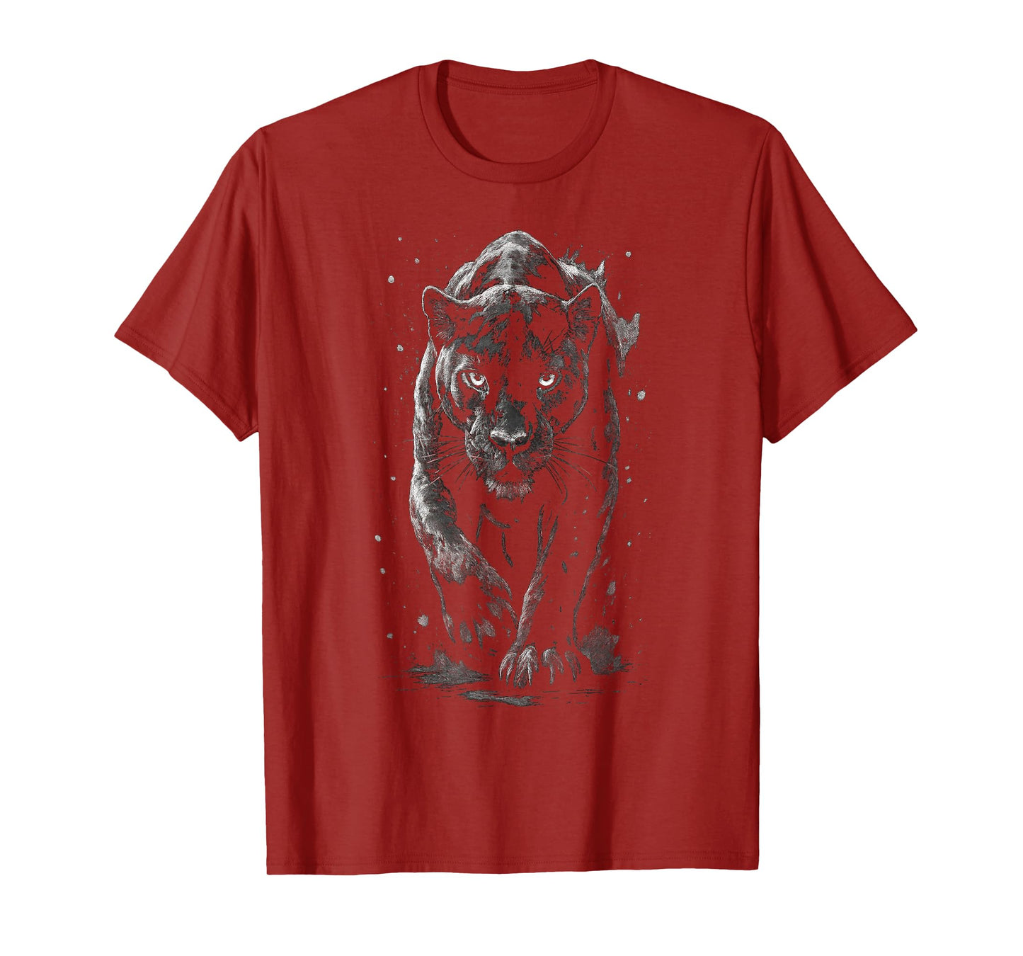 Panther Spirit Wildlife Art Men Women Gift T-Shirt