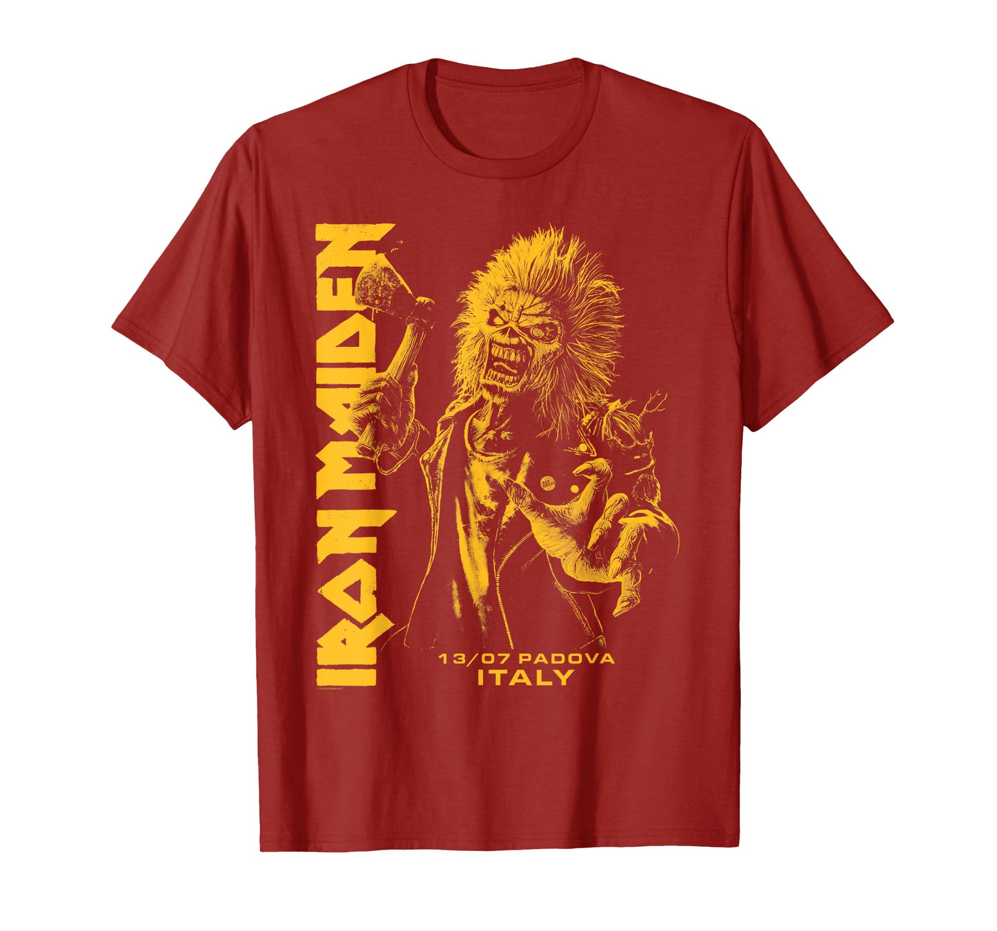Iron Maiden - Run For Your Lives Tour Padova T-Shirt