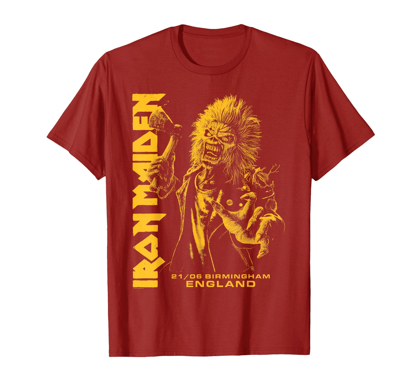 Iron Maiden - Run For Your Lives Tour Birmingham T-Shirt