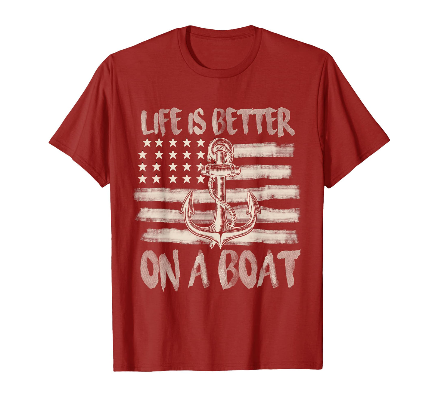 Funny Sailing Boating Sailor Boat Life Is Better On a Boat T-Shirt