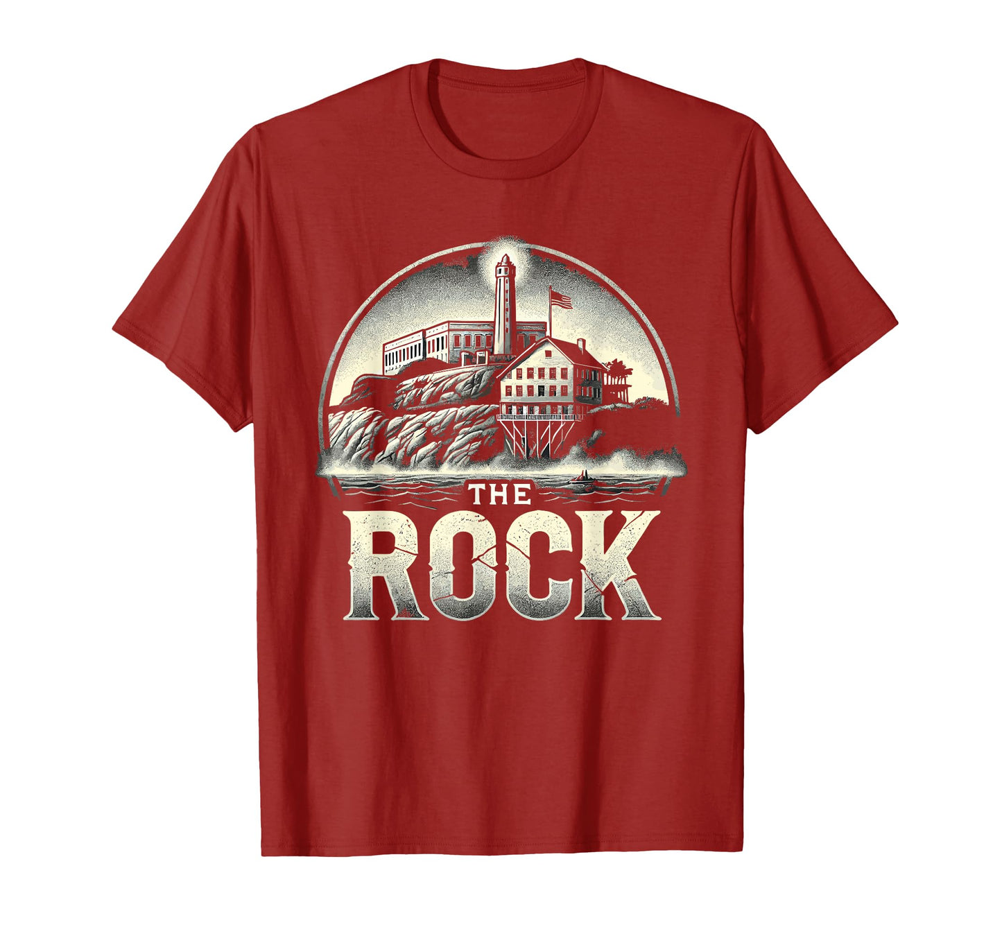 Alcatraz Island Prison History Famous Prison American T-Shirt