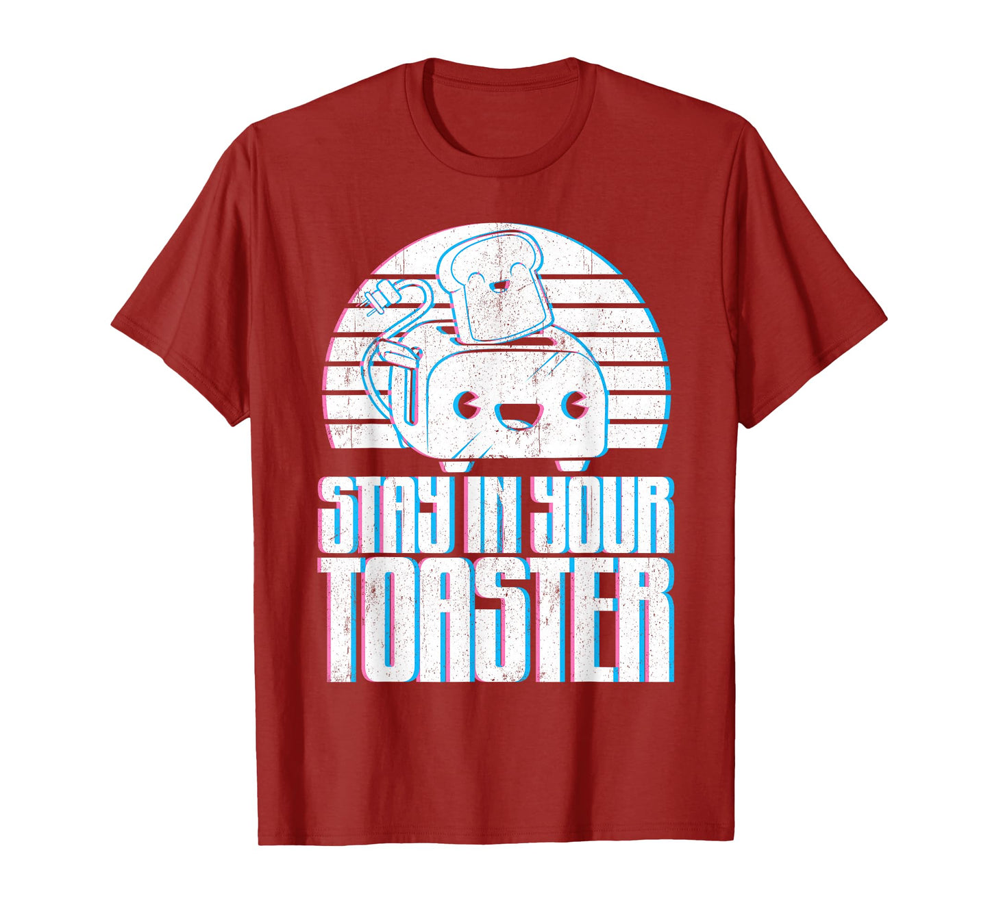 Funny Colorguard Stay in Your Toaster Marching Band Gift T-Shirt