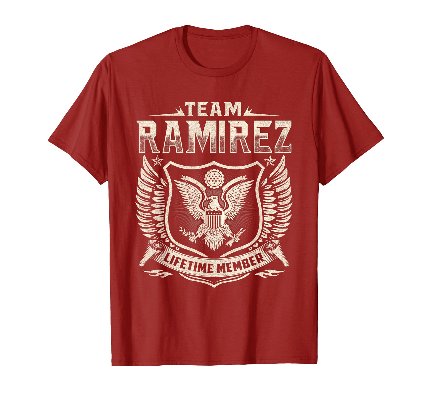 Ramirez Family Shirt Team Ramirez Lifetime Member T-Shirt