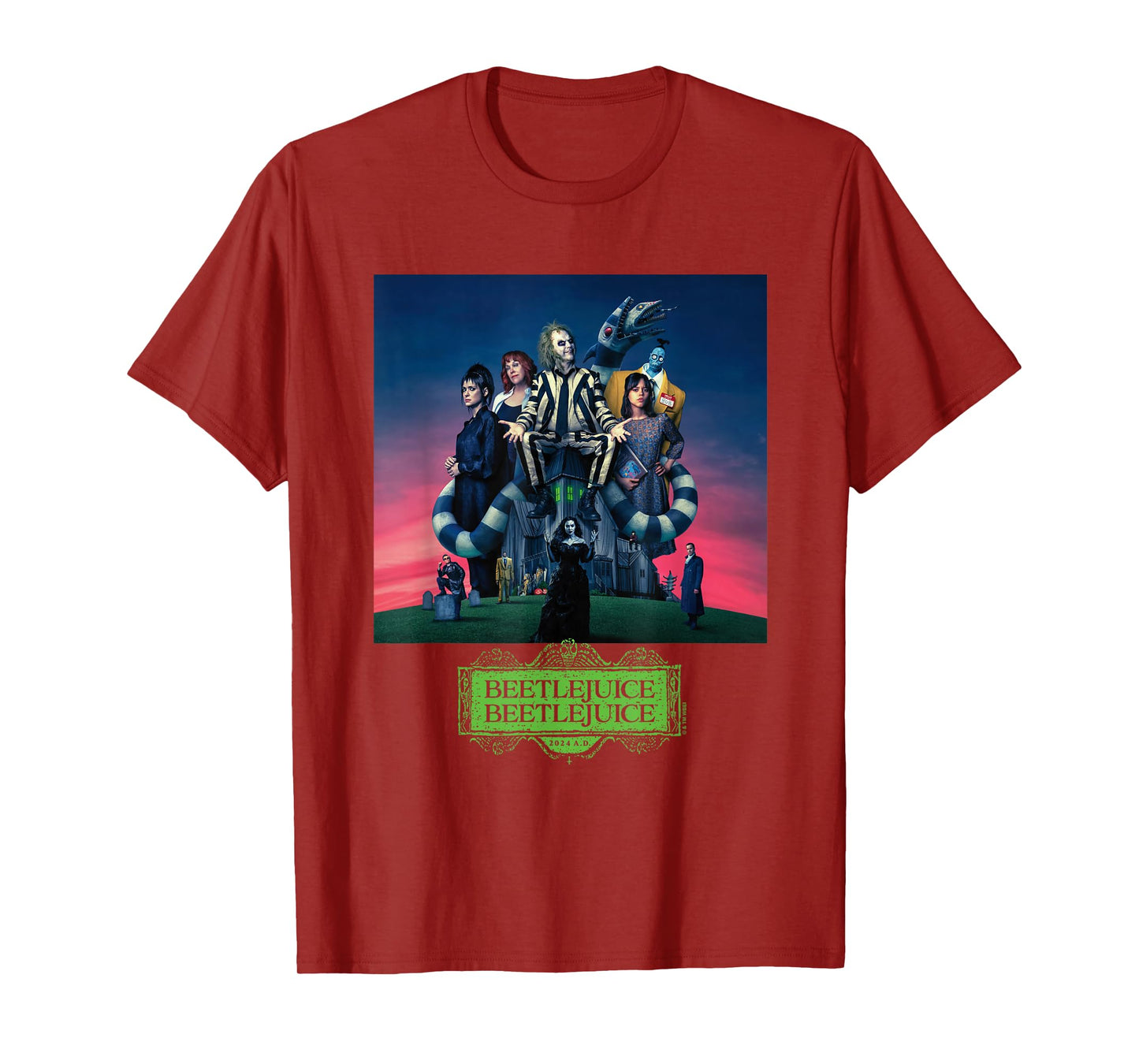 Beetlejuice Gangs All Here T-Shirt
