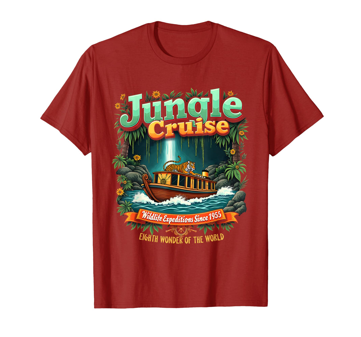 Wildlife Retro VBS 2025 Park Cruise Trip Vintage Jungle T-Shirt