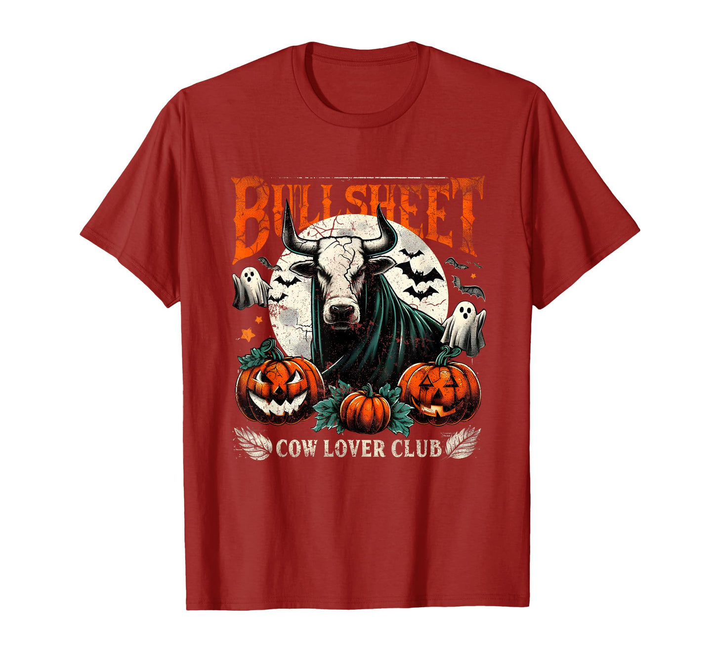 Funny Halloween Cow Ghost Pun for Farm Lovers T-Shirt