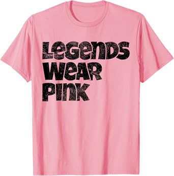 Funny Legends Wear Pink Spirit Wear Team Game Color War T-Shirt