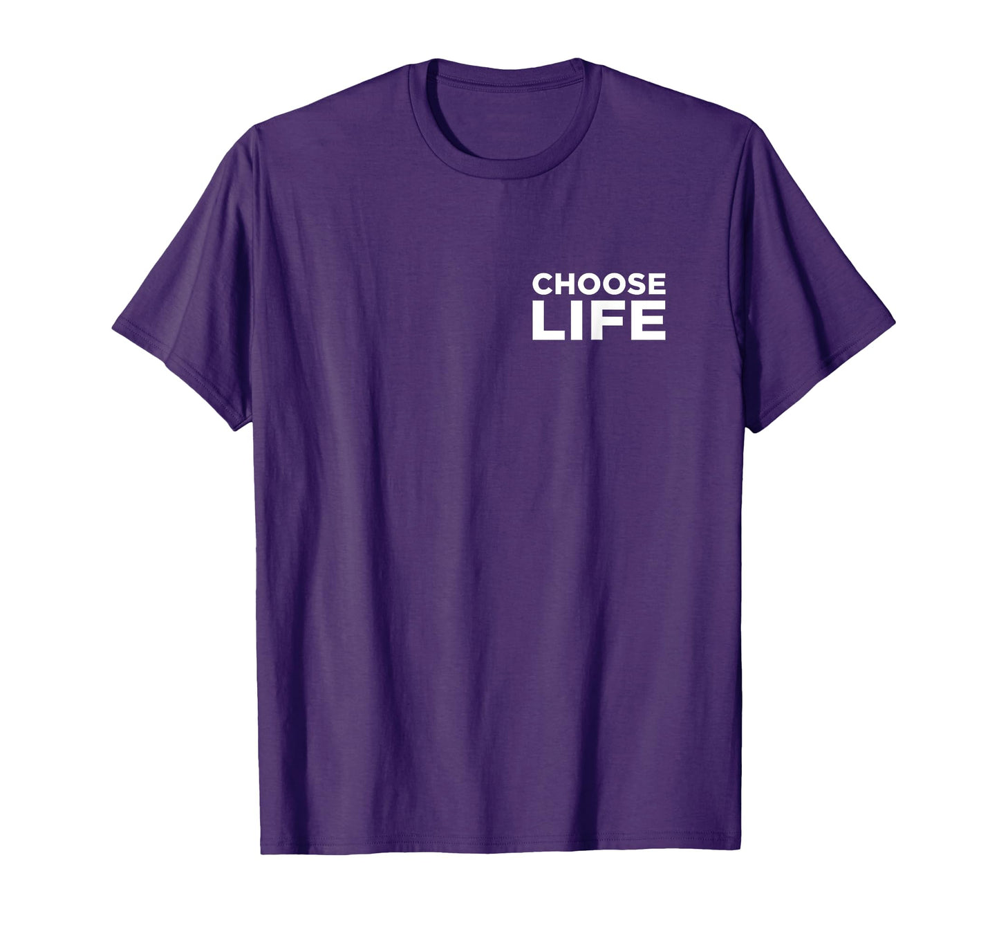 Choose Life Pro-Life Awareness Support Family Advocacy T-Shirt