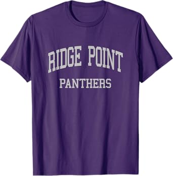 Ridge Point High School HS Missouri City TX Retro Sports T-Shirt
