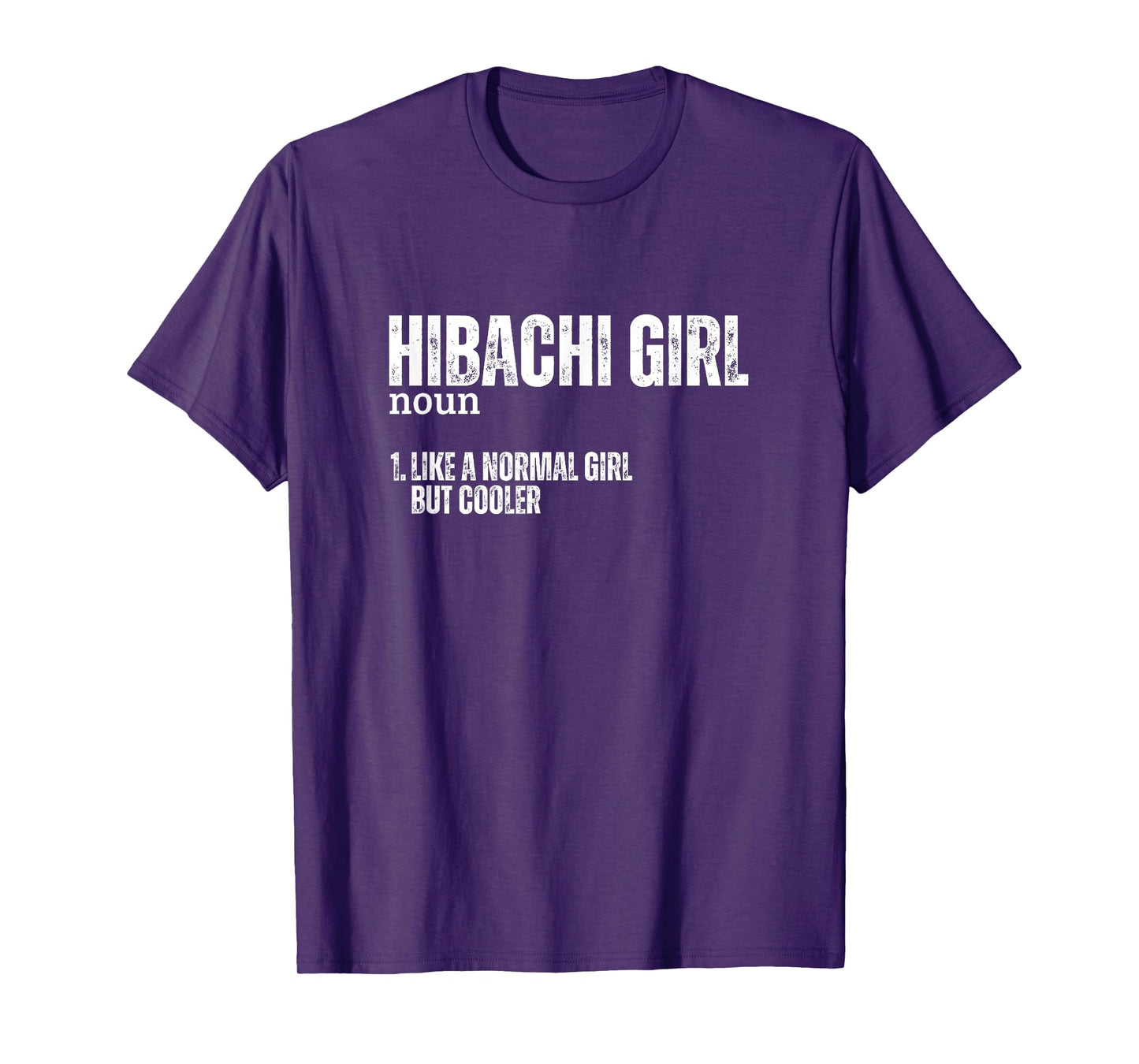 Hibachi Girl Definition Funny Women Hibachi T-Shirt
