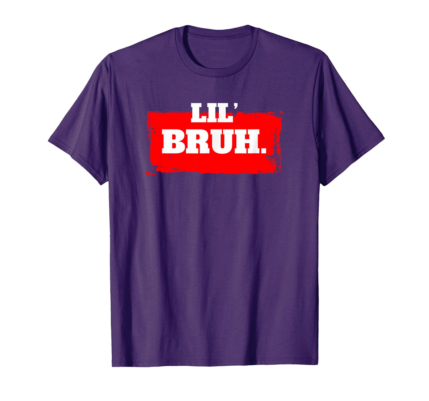 Lil' Bruh Meme Bro Funny Brother Teens Boys Men T-Shirt