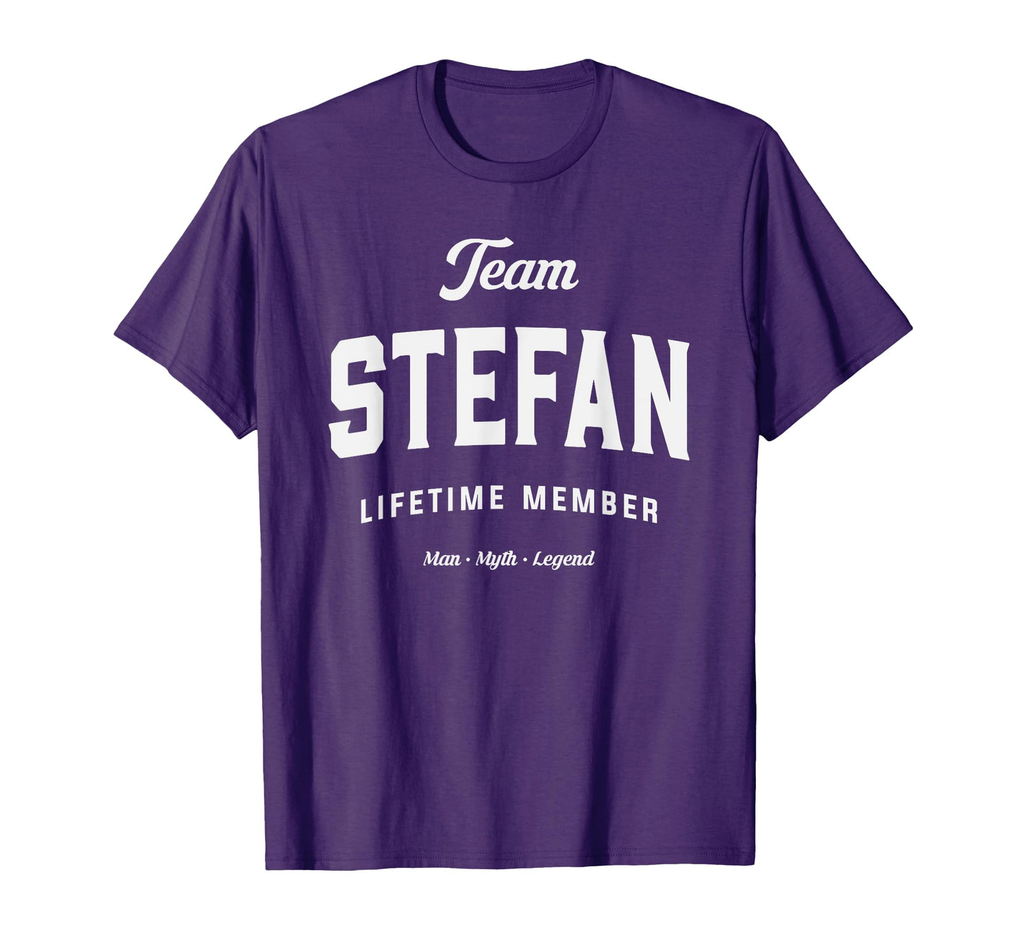 Team Stefan Lifetime Member Funny Name Stefan T-Shirt