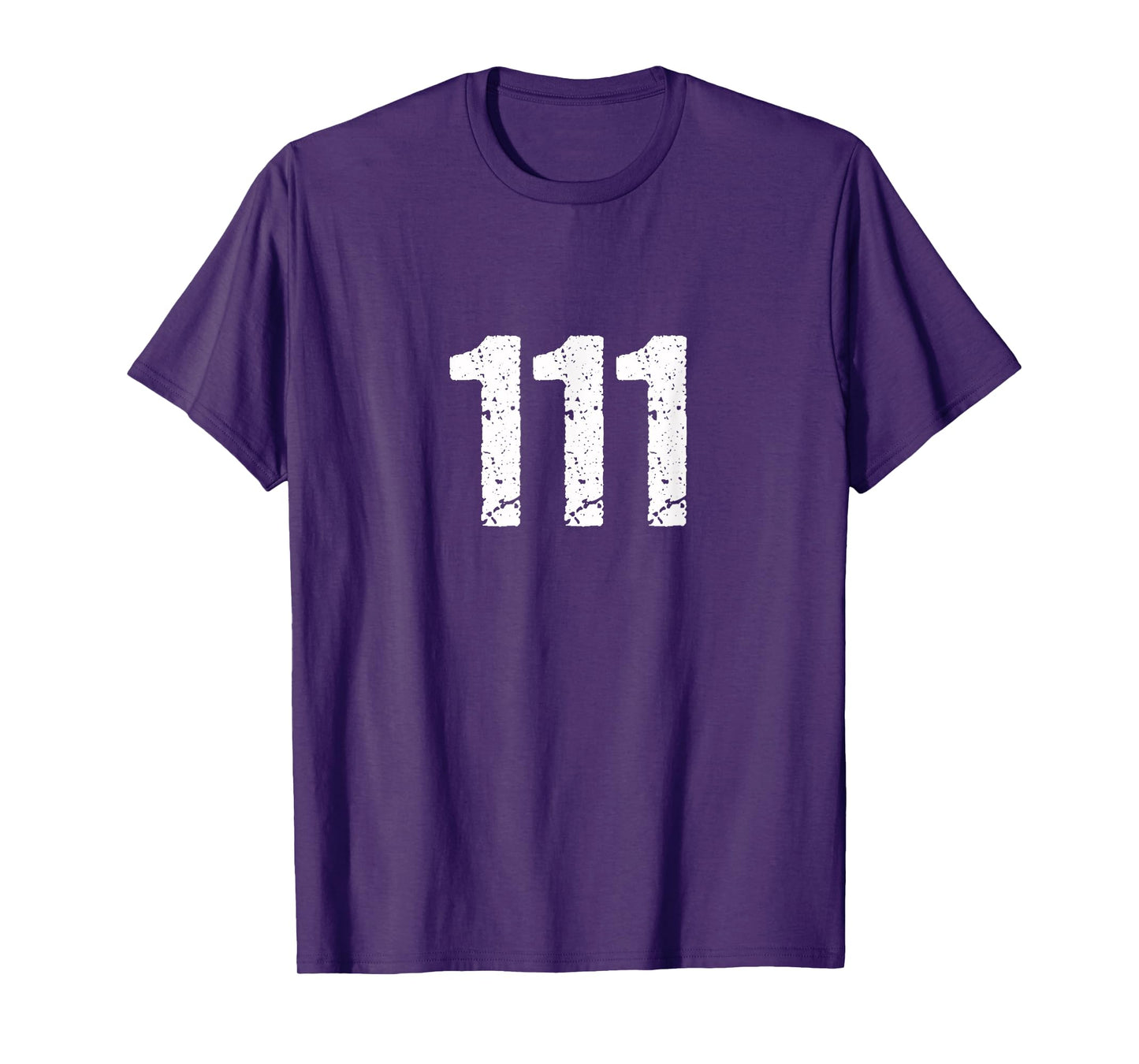 111 Numerology Spiritual Personal Number 111 Angel Number T-Shirt