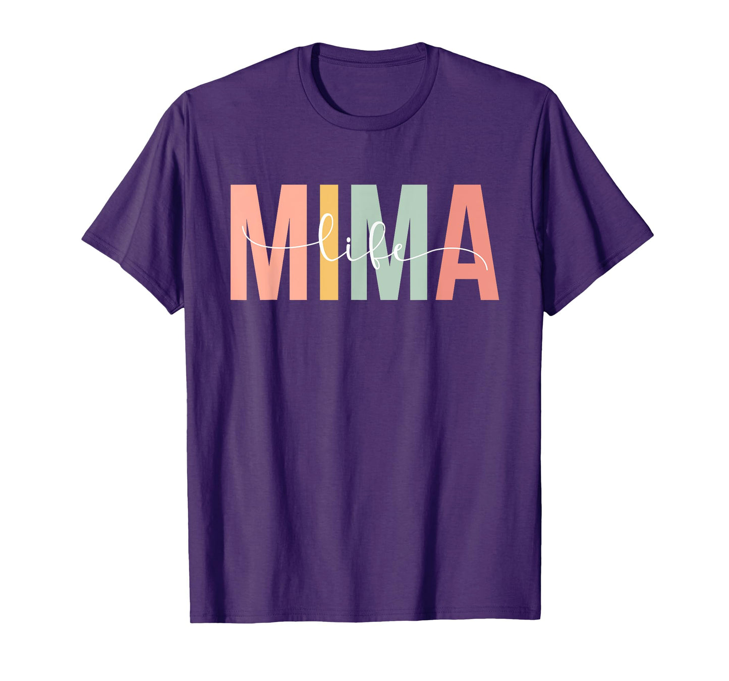 Mima Life Mima Grandma Mima Grandmother T-Shirt, Small
