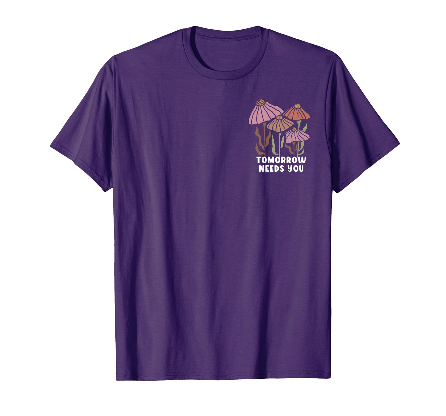 Floral 988 Call Or Text Mental Health Suicide Prevention T-Shirt