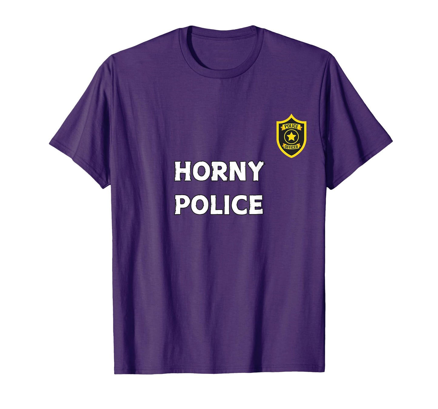 Fun Graphic-Horny Police T-Shirt