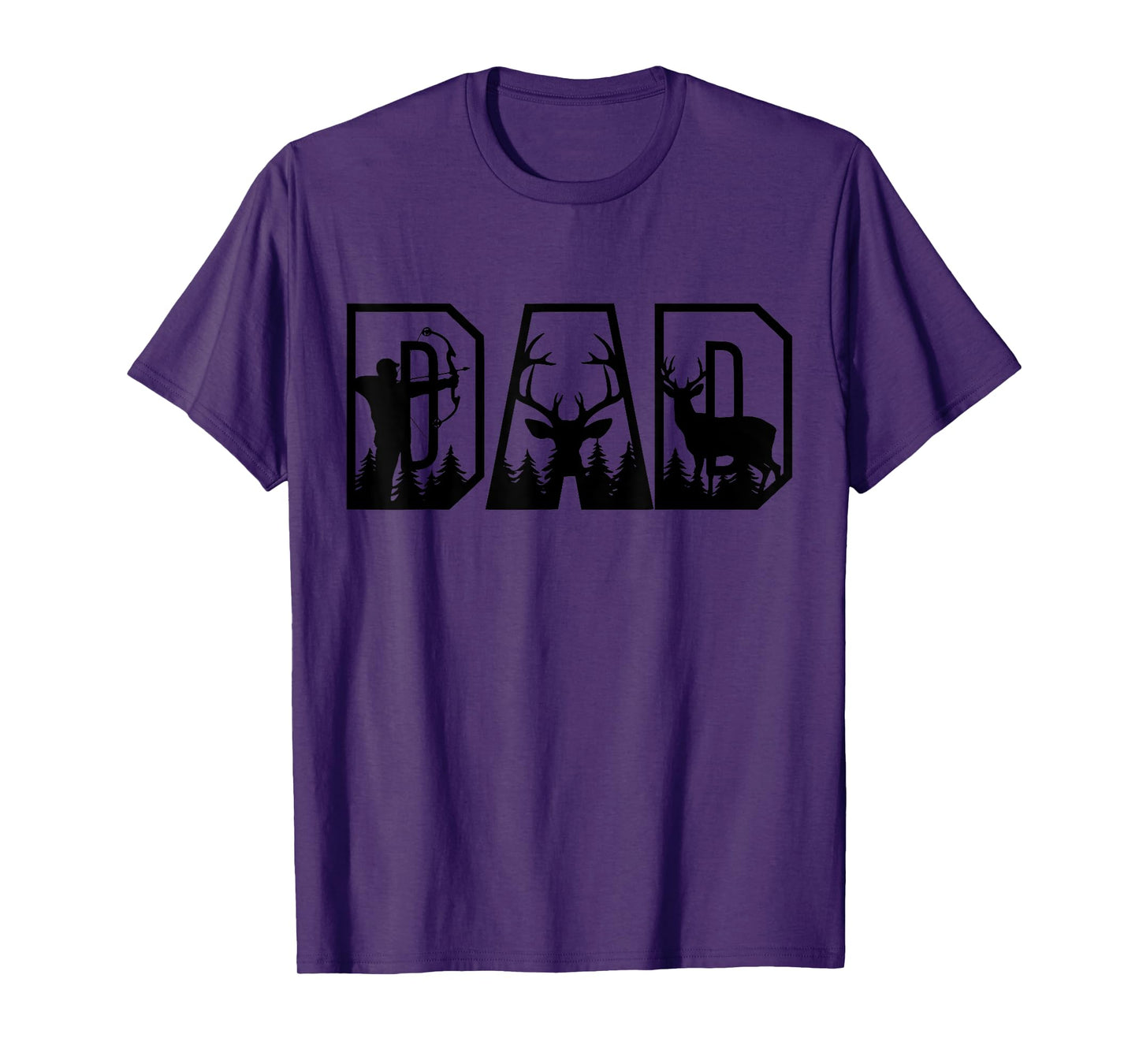 Deer Hunting Dad Wildlife Lover Whitetail Hunter Papa T-Shirt
