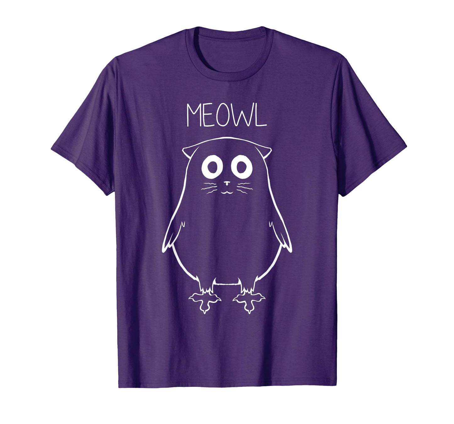 Meowl funny T-Shirt
