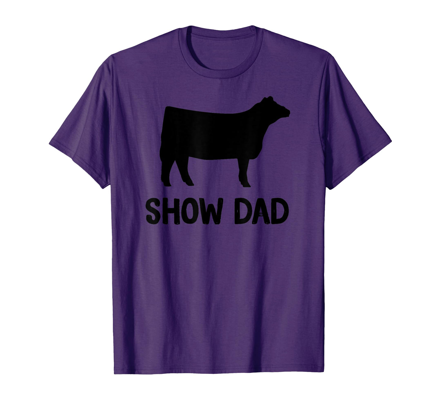cattle show dad cow show dad T-Shirt