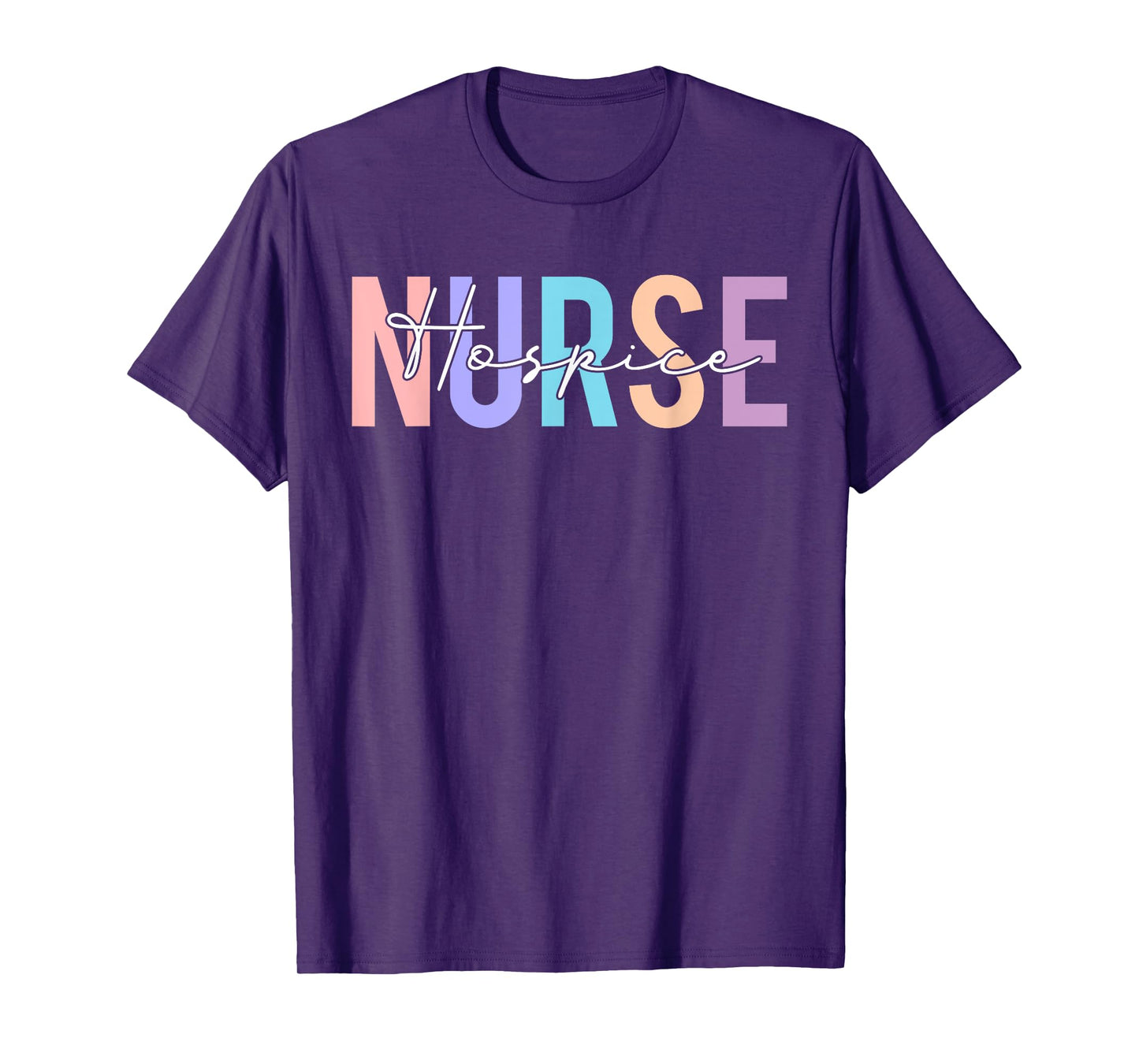 Womens Hospice Nurse T-Shirt For Women Hospice Nurse T-Shirt