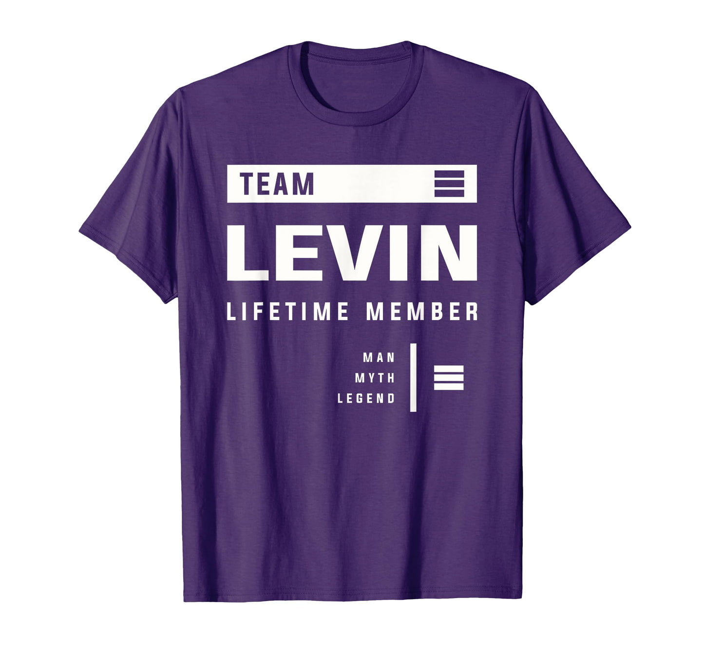 Team Levin Lifetime Member Funny Name Levin T-Shirt