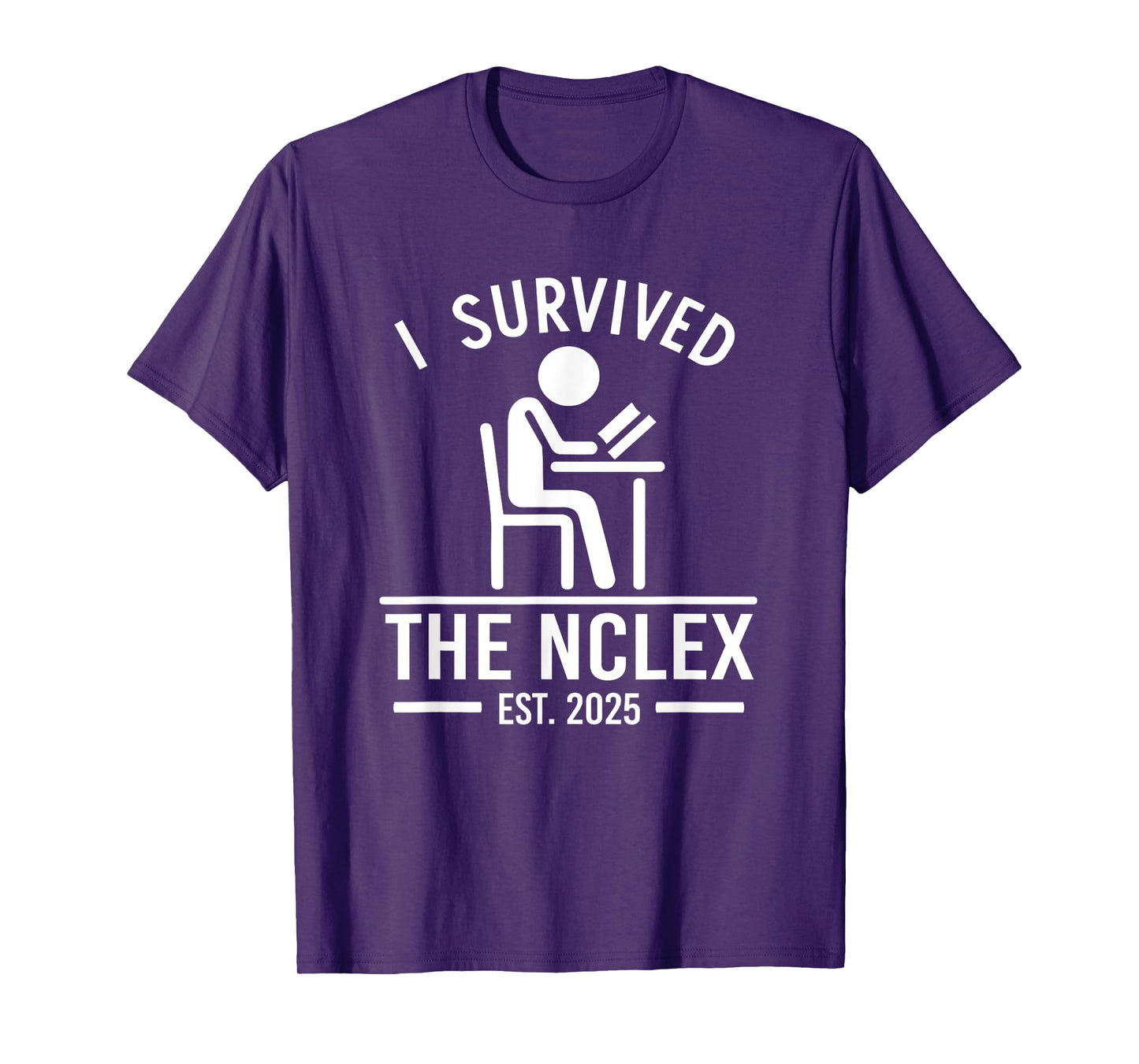 NCLEX Nurse Graduate I Survived The Nclex 2025 T-Shirt