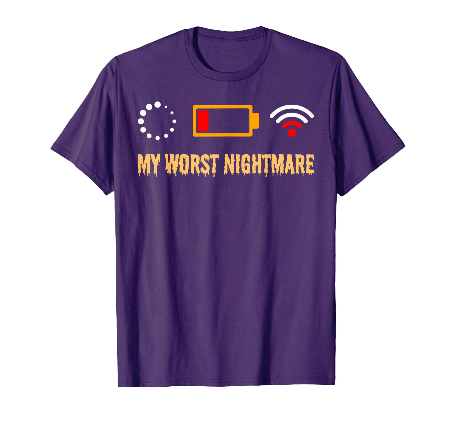 My Worst Nightmare Funny Tech Life Icon Shirts Men Women T-Shirt
