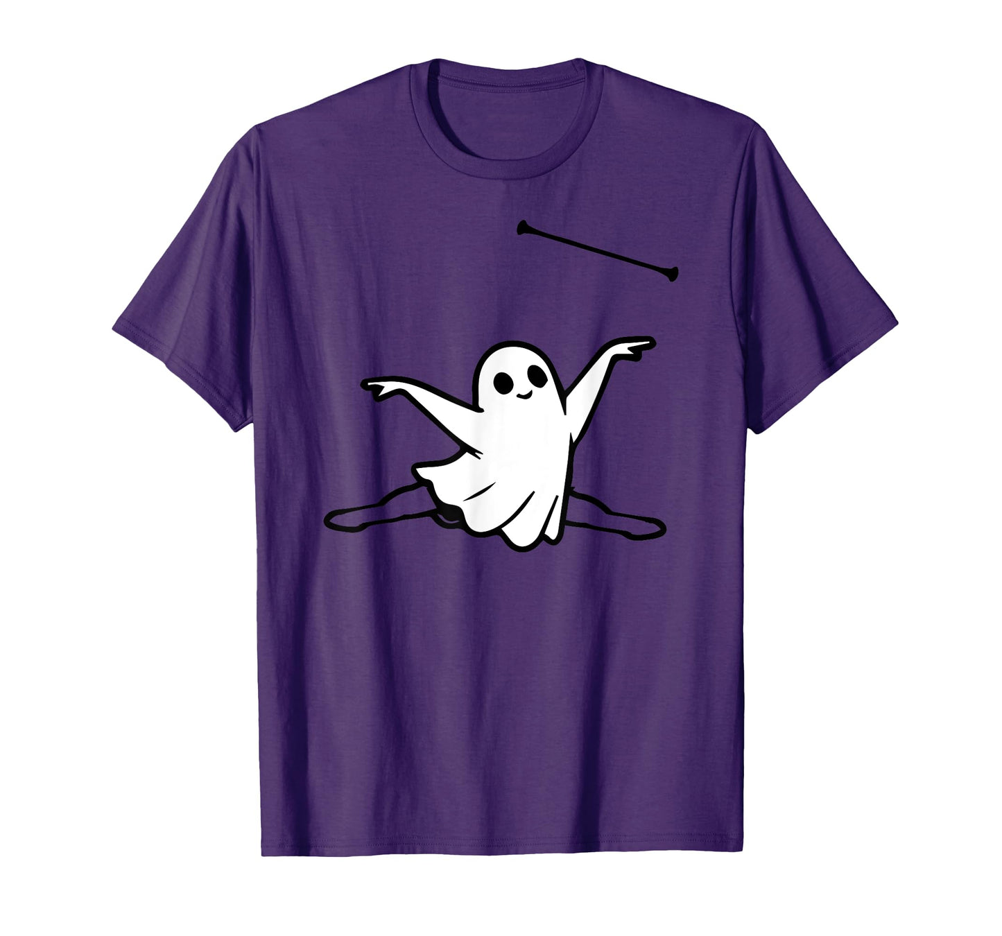 ghost Baton Twirler halloween T-Shirt