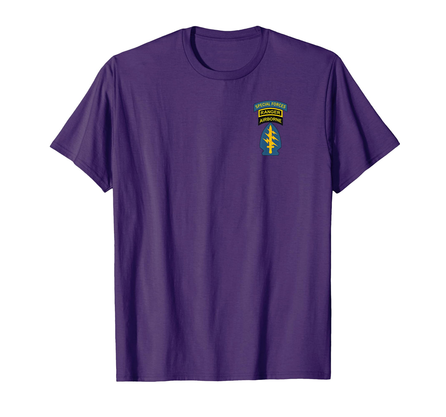 US Special Forces Classic Triple Tab Patch Design T-Shirt