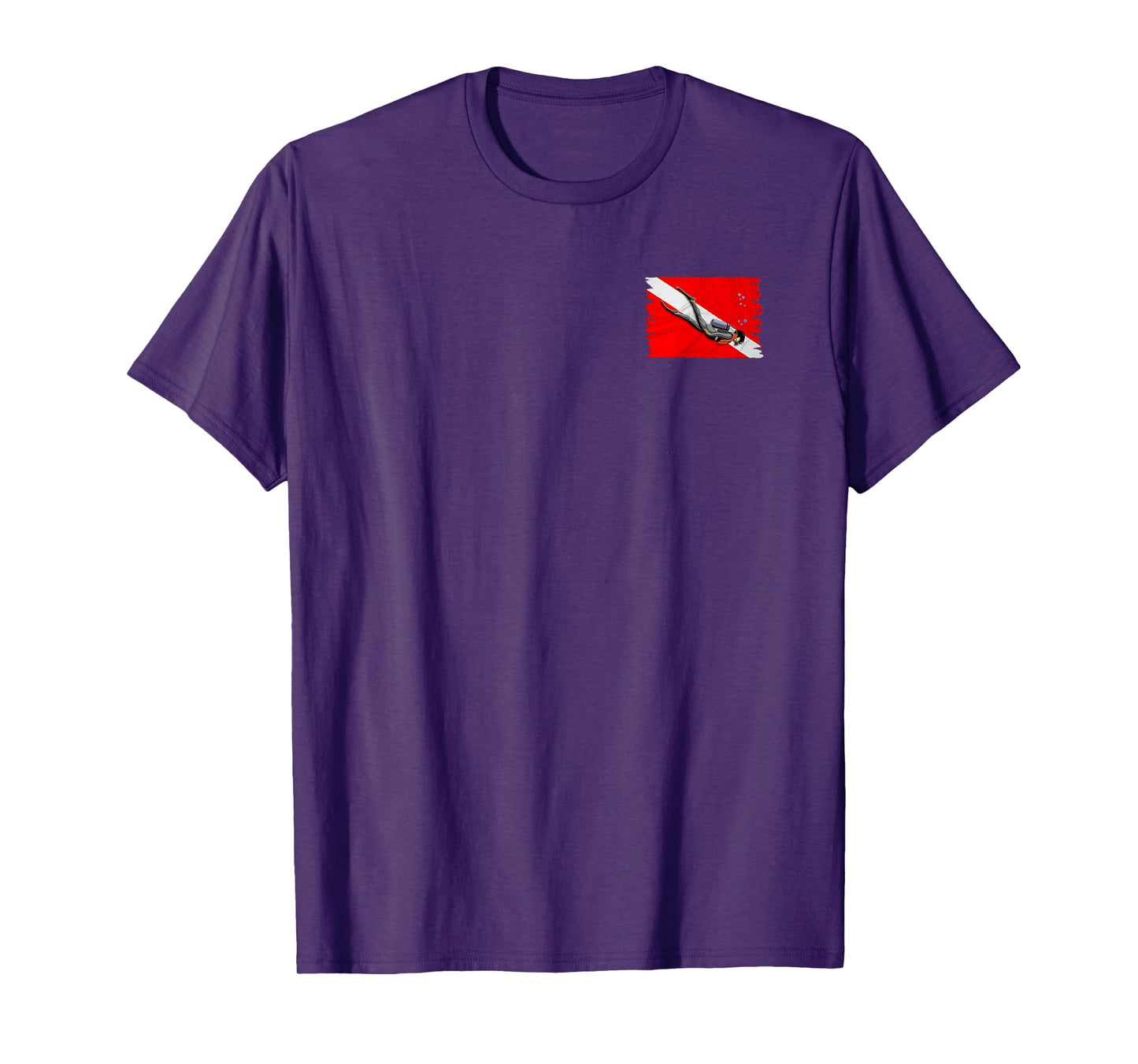 SCUBA DIVE Fiji Diving Snorkeling 2-Sided T-Shirt