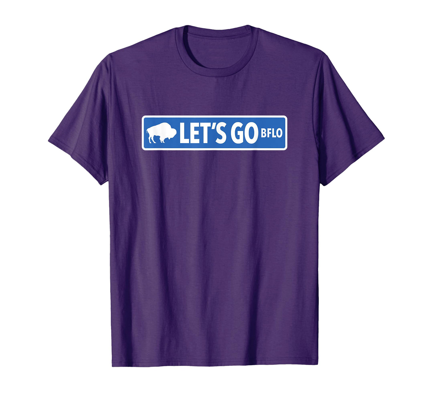 LET'S GO street sign Buffalo NY city Buffalonian 716 classic T-Shirt
