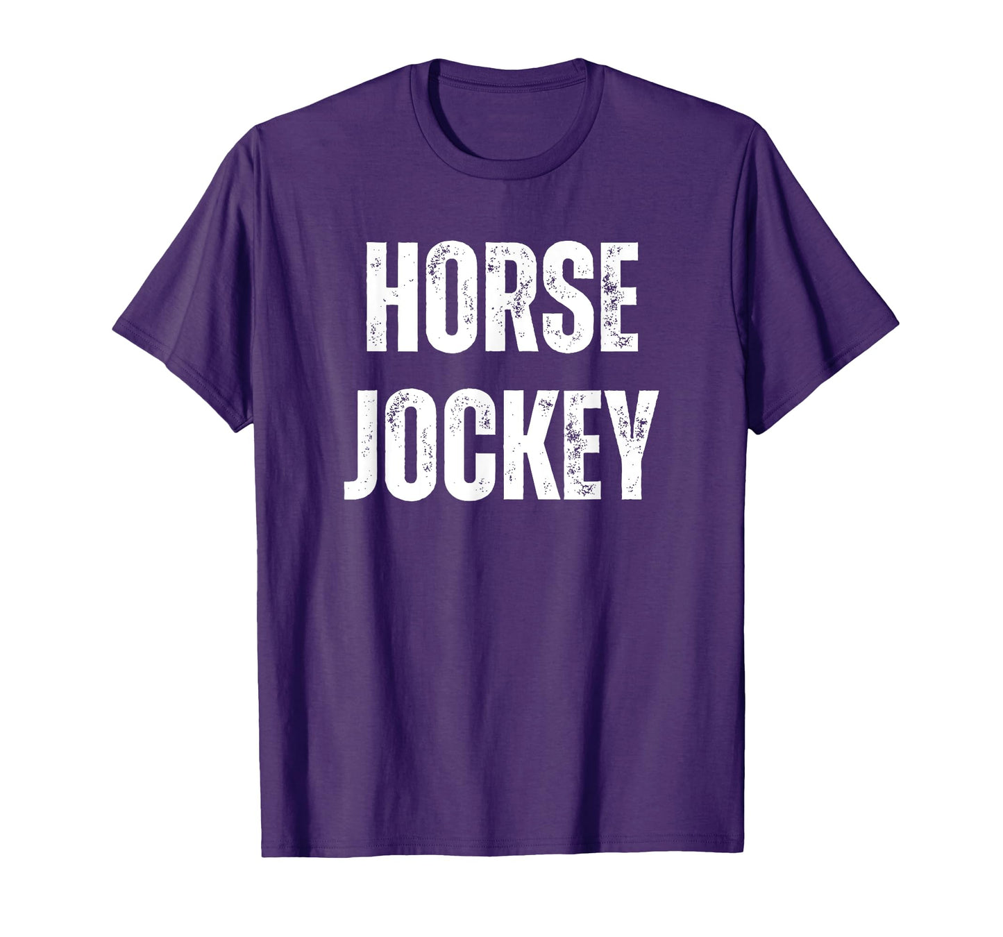 Horse Jockey Vintage Imagination Role Play Funny DIY Costume T-Shirt