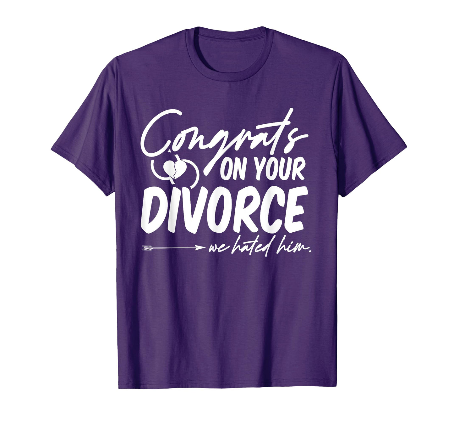 Divorcee Funny Divorce Support Ex-Wife Ex-Husband Sarcastic T-Shirt