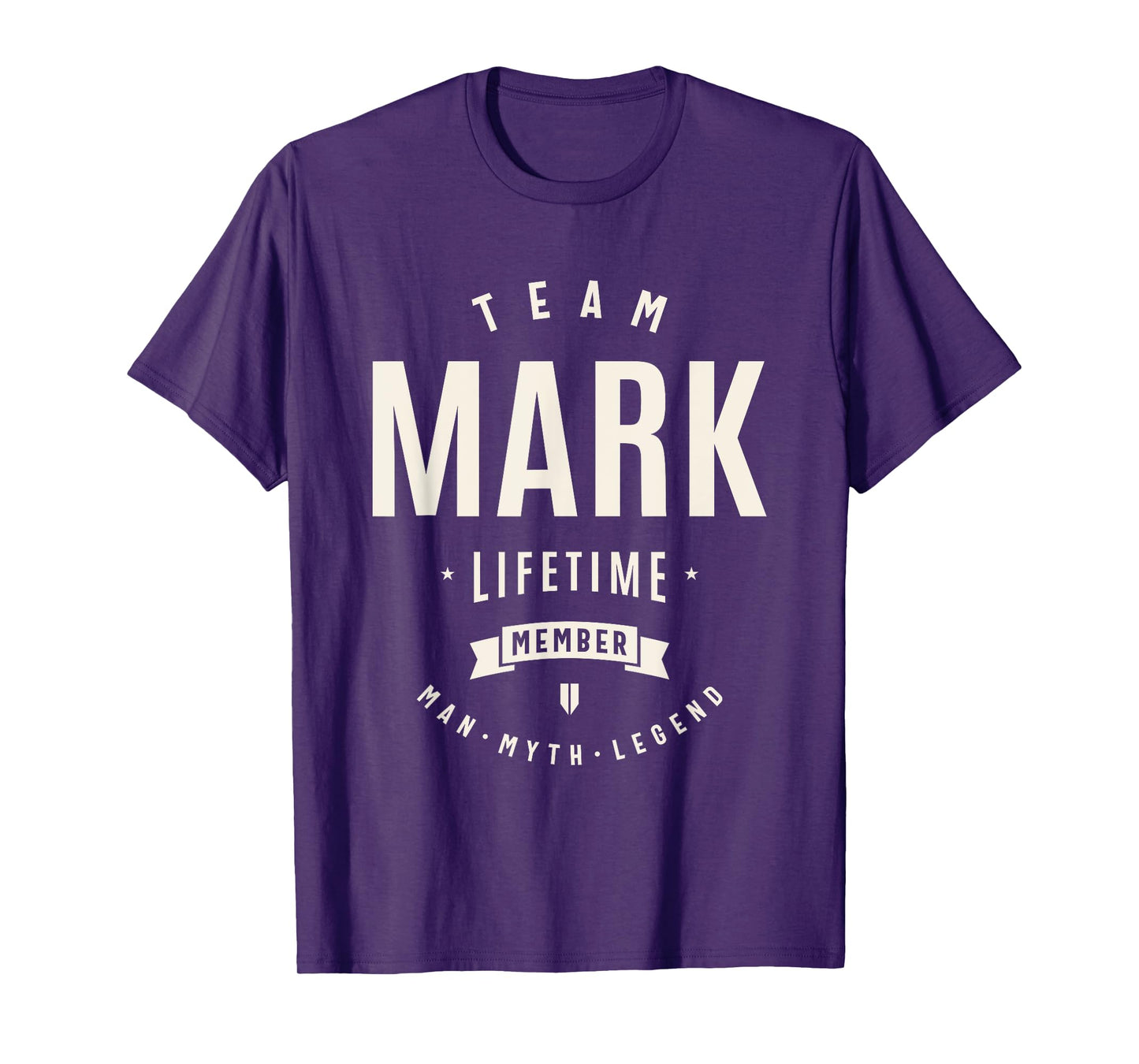 Team Mark Lifetime Member Funny Name Mark T-Shirt