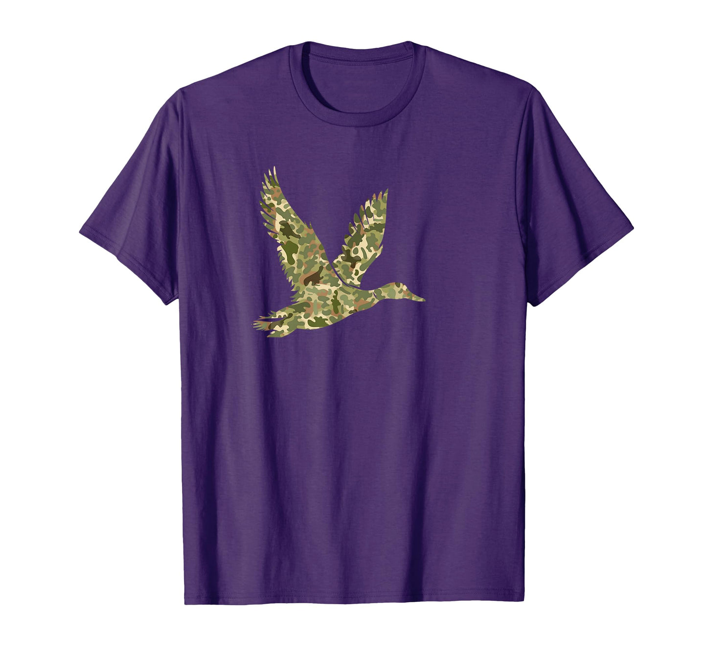 Southern Hunting Tee | Vintage Duck Camo Gifts for Men T-Shirt
