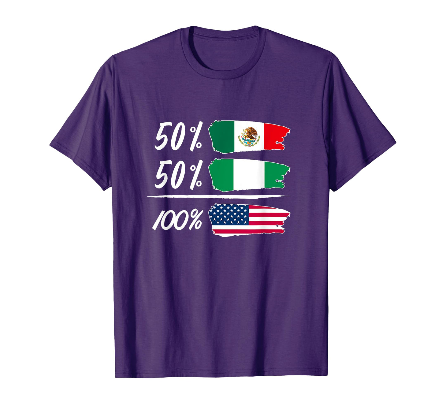 Half Mexican, Half Nigerian, Fully USA T-Shirt