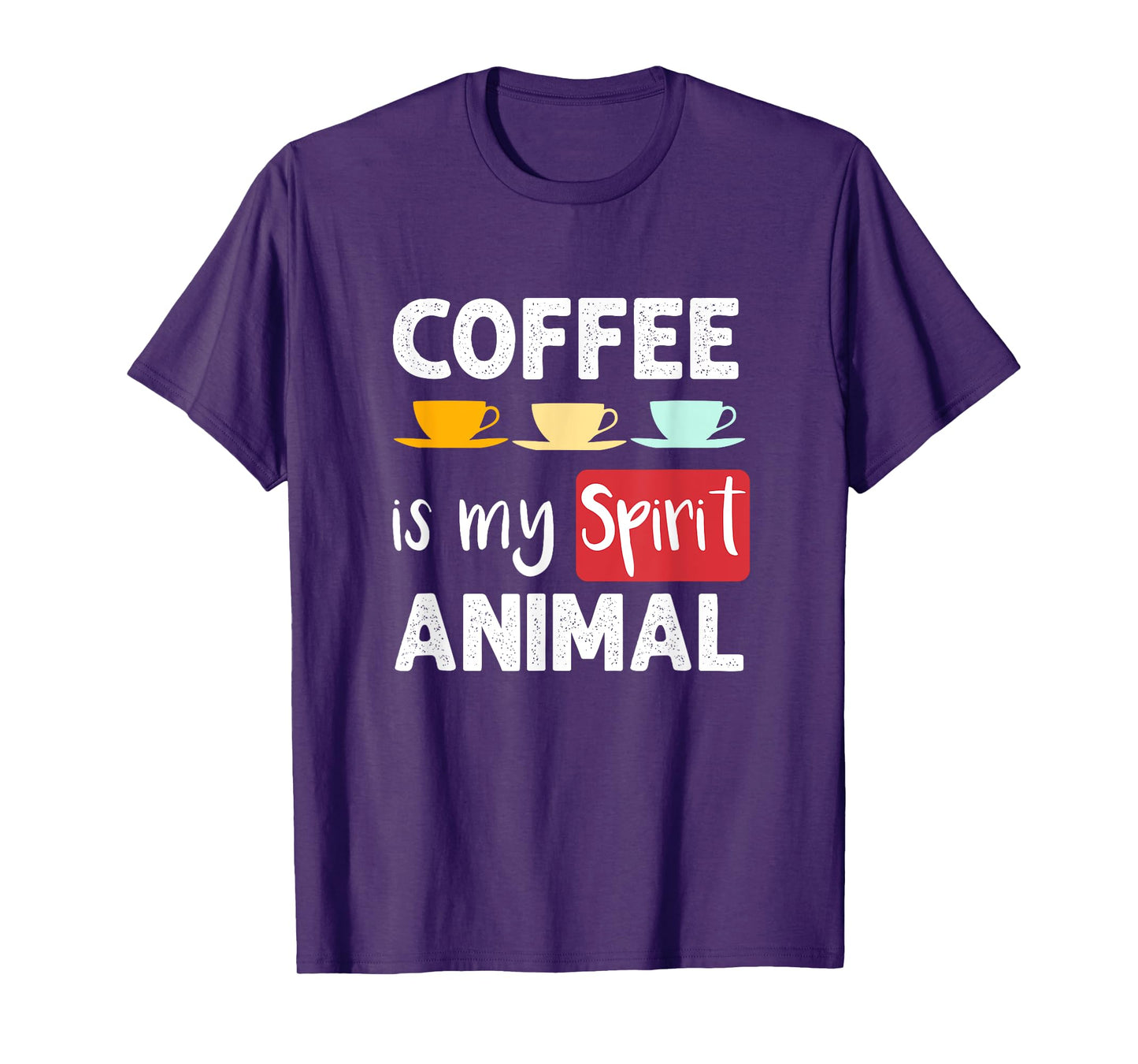 Vintage Coffee is My Spirit Animal T-Shirt