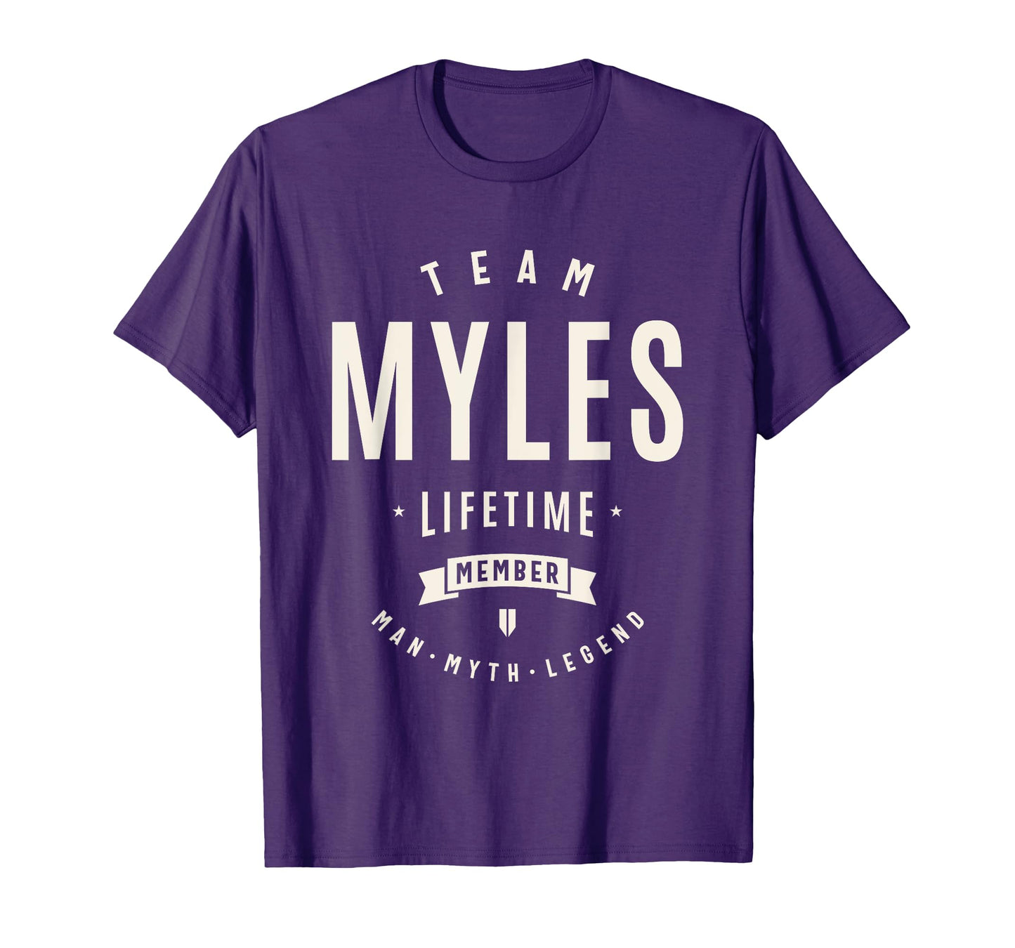 Team Myles Lifetime Member Funny Name Myles T-Shirt