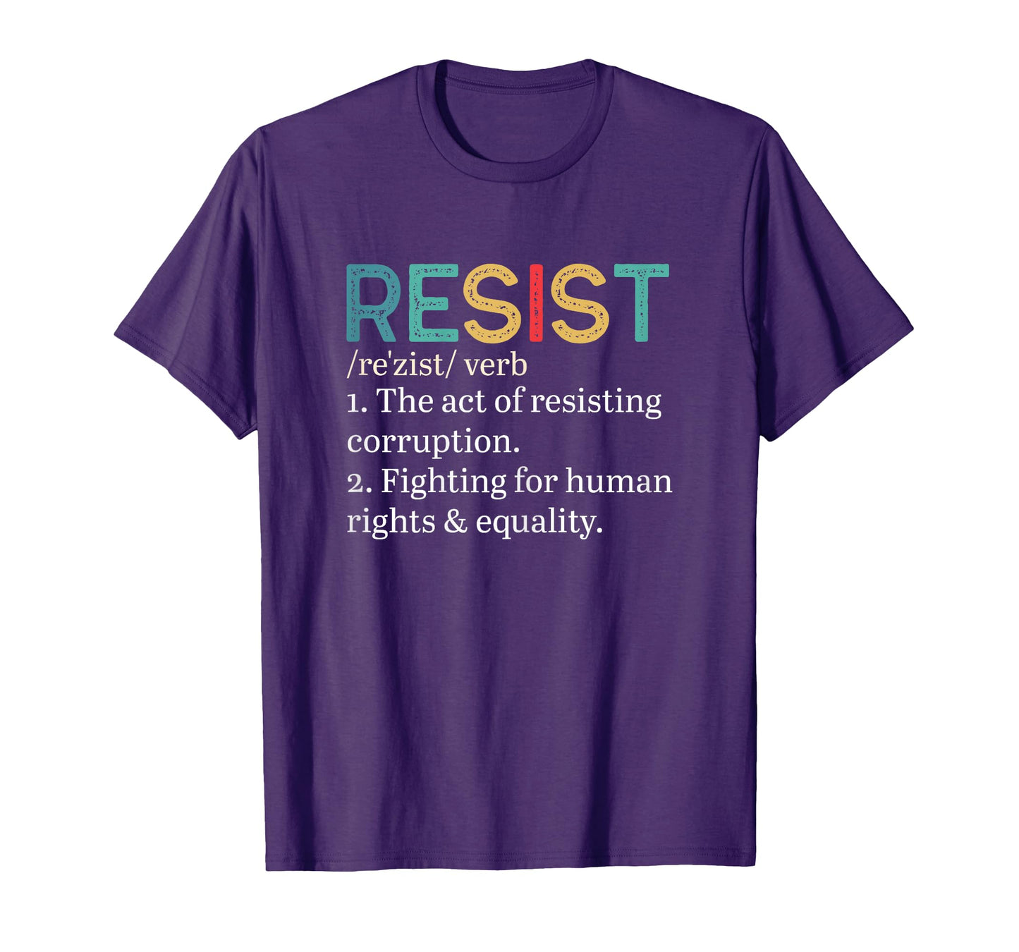 Womens Vintage Style Protest T-Shirt