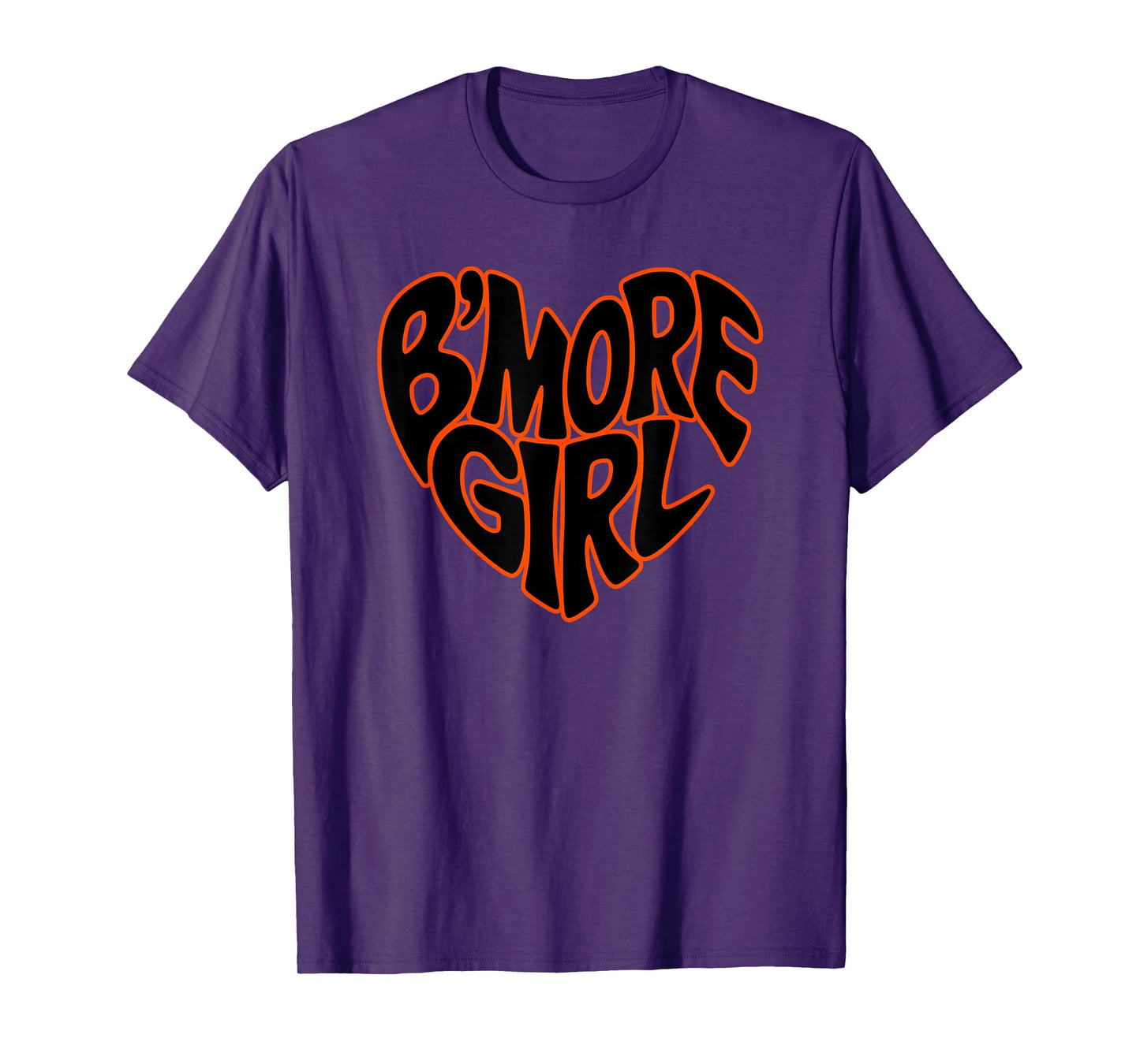 Retro Baltimore Girls Home Pride Iconic B'More Girl T-Shirt