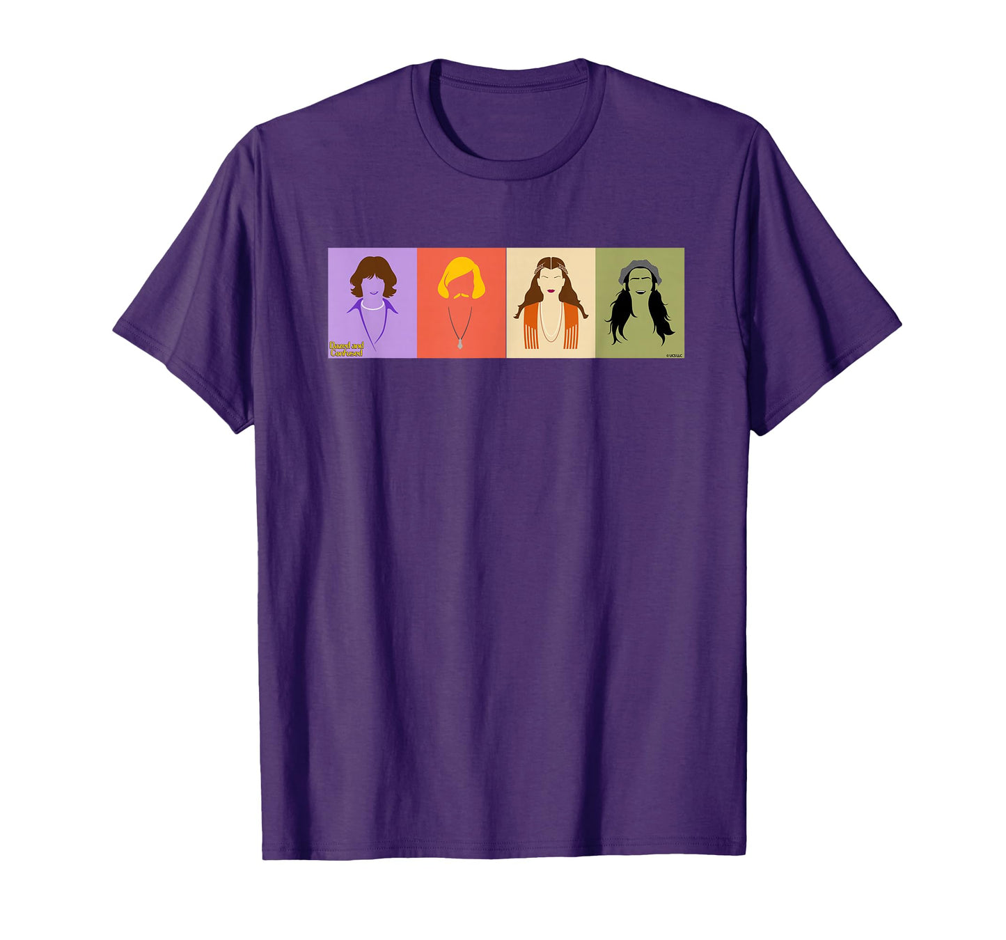 Dazed and Confused Block Portrait Line Up T-Shirt