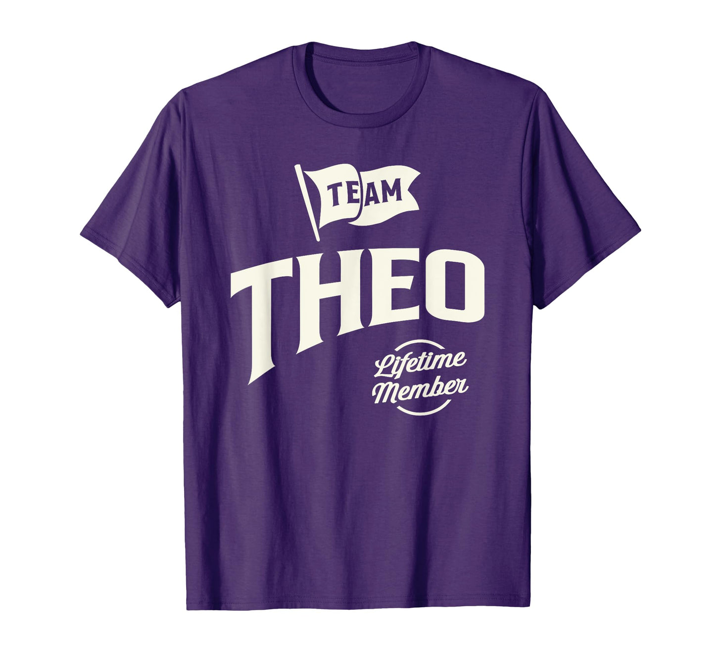 Team Theo Lifetime Member Funny Name Theo T-Shirt