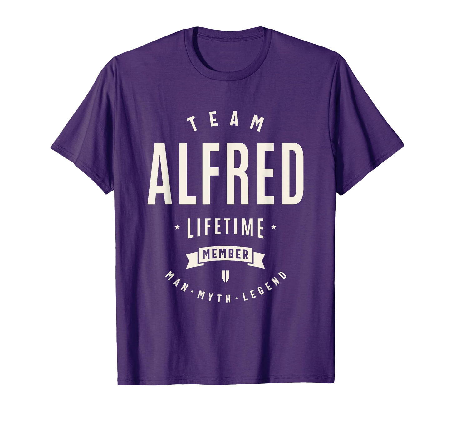 Team Alfred Lifetime Member Funny Name Alfred T-Shirt