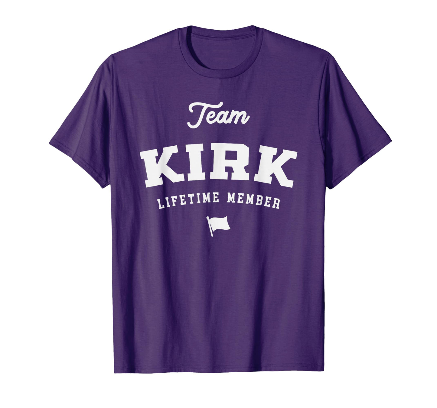 Team Kirk Lifetime Member Funny Name Kirk T-Shirt