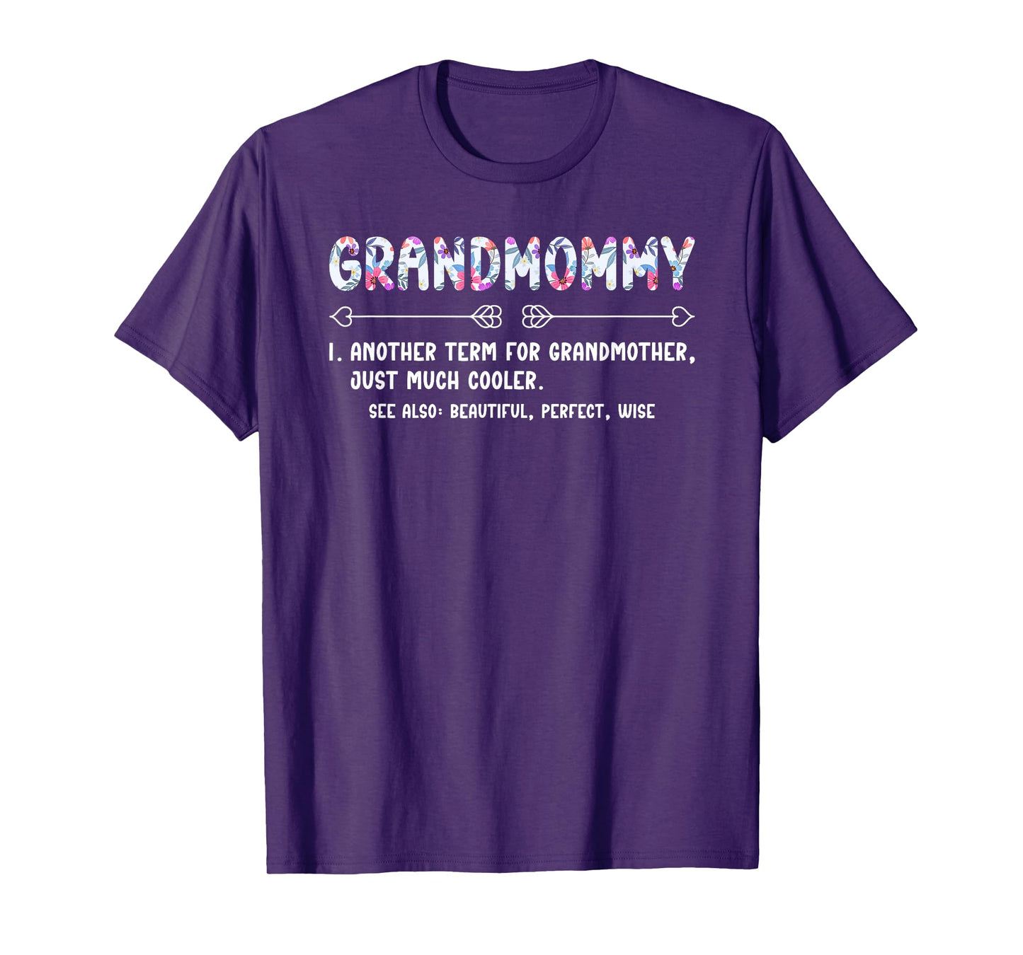 Grandmommy Grandma Definition Grandmommy Grandmother T-Shirt