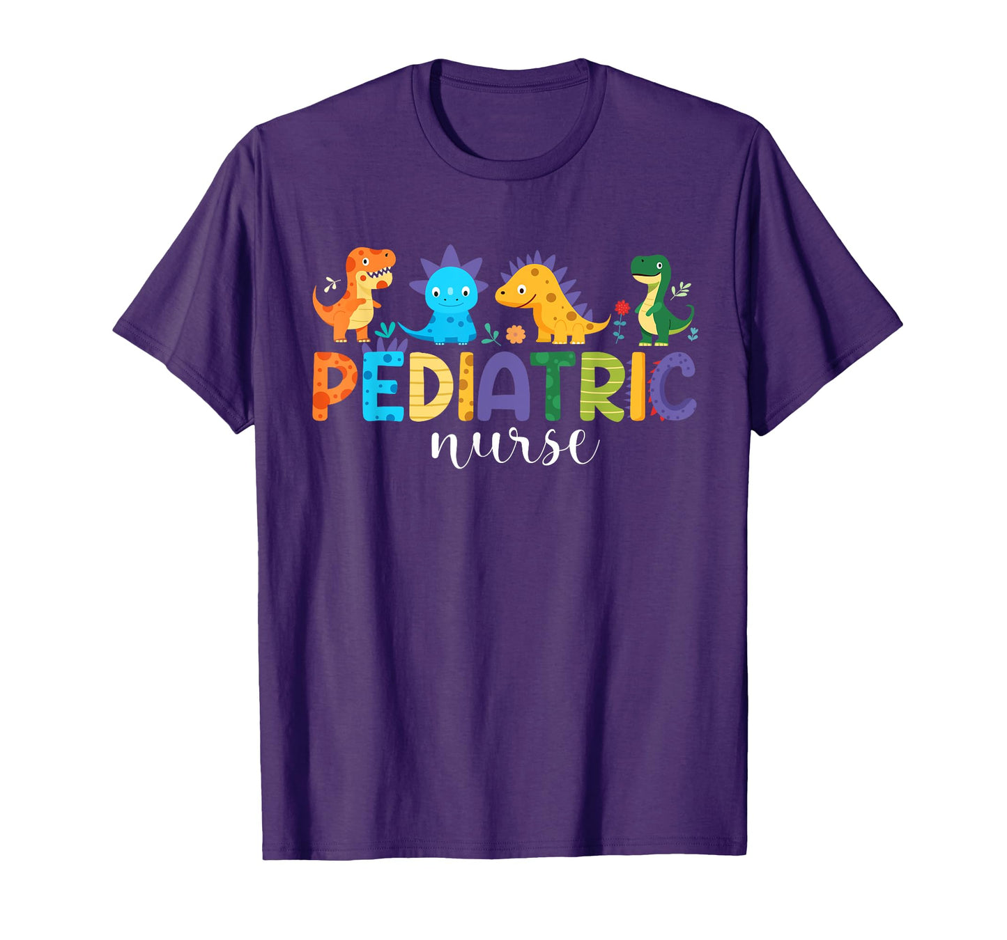 Pediatric Nurse PEDS Nursing Dinosaur Appreciation Pediatric T-Shirt