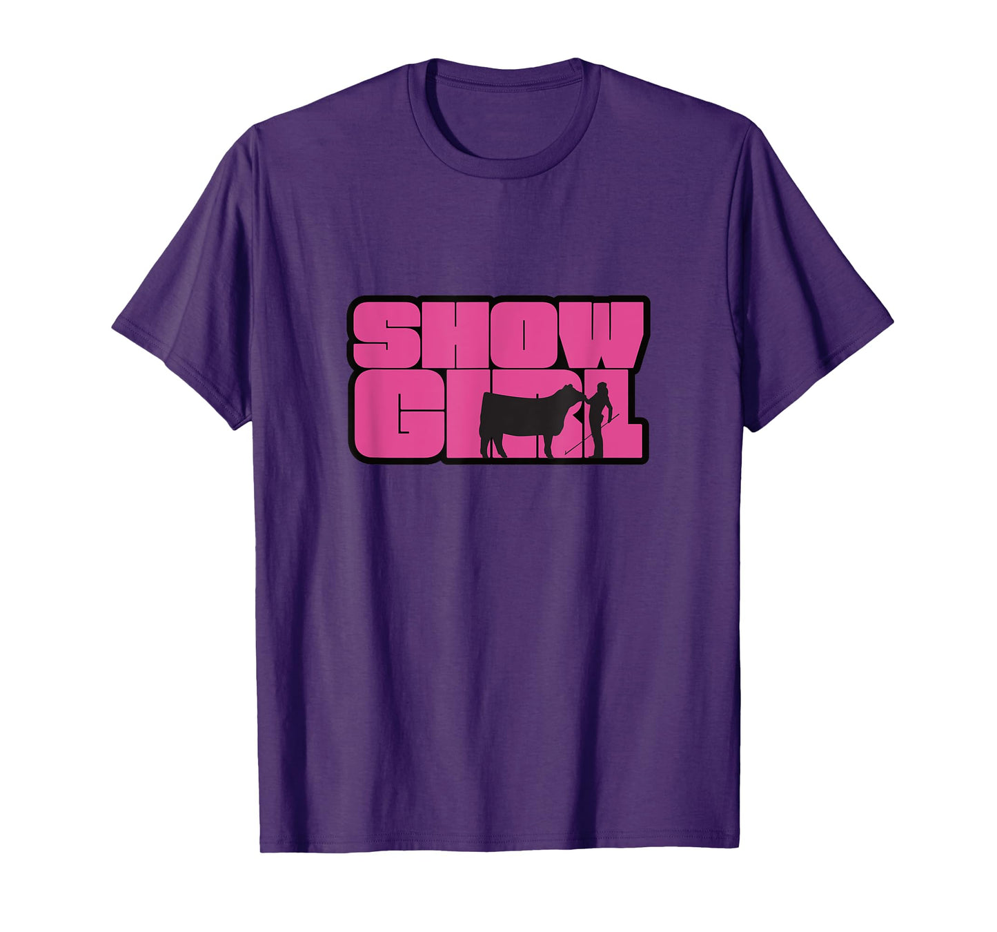 Show Girl - Fun Livestock Cattle Showing T-Shirt