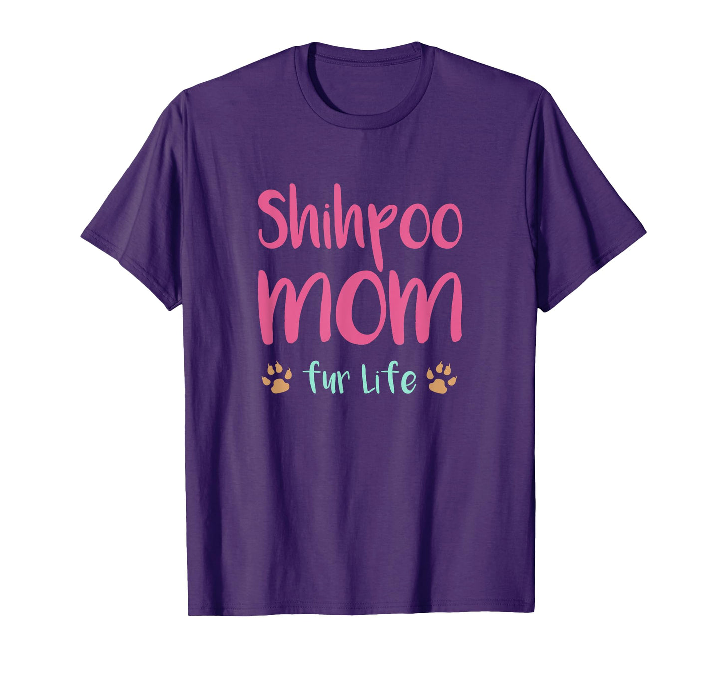 Shihpoo Mom Shih Tzu Poodle Mom T-Shirt
