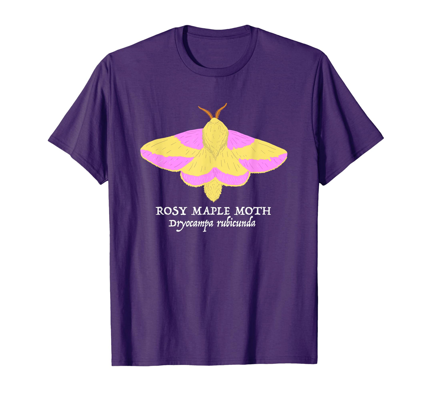Rosy Maple Moth Dryocampa rubicunda Nature Wildlife T-Shirt