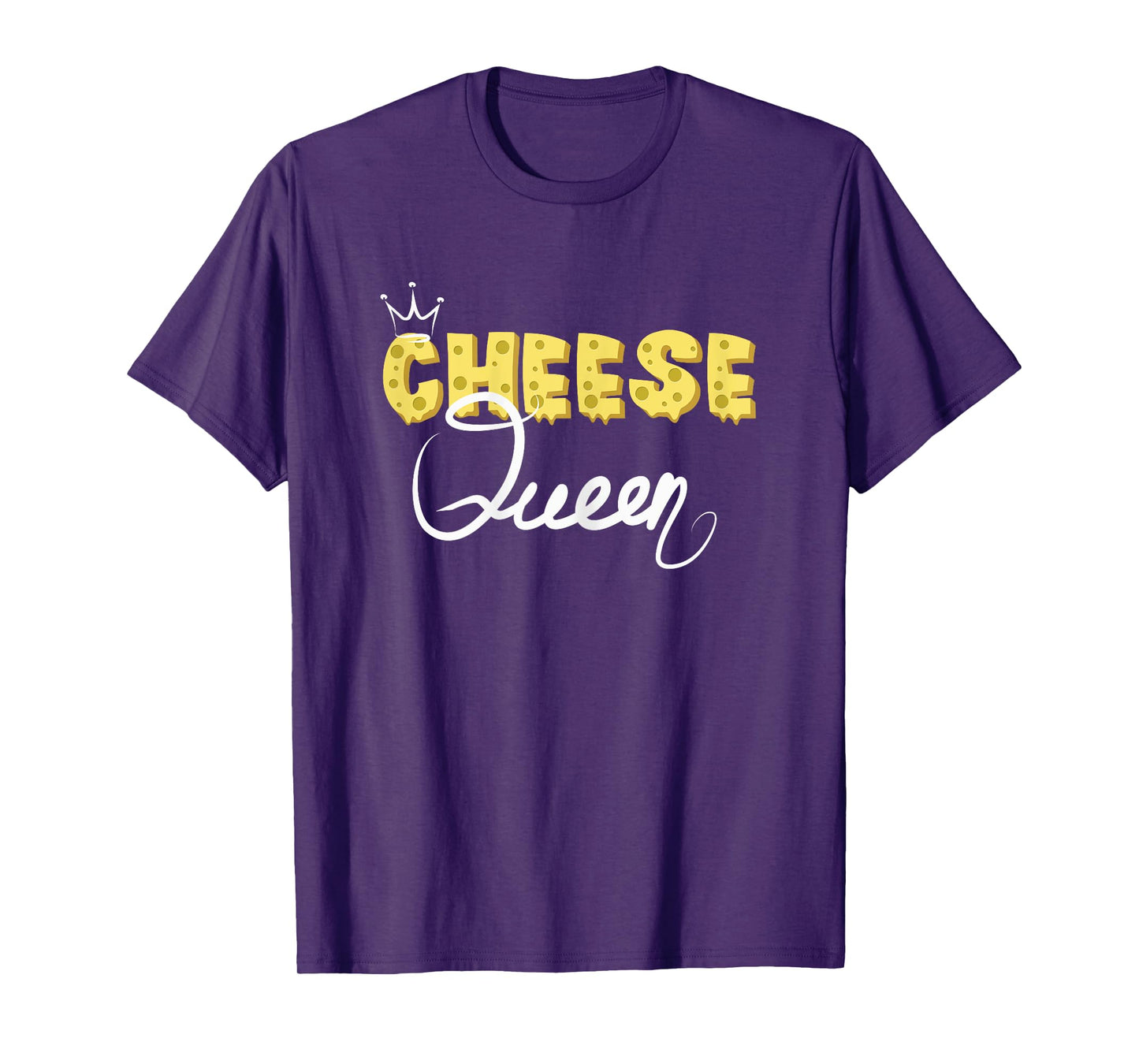 Cheese Queen For Cheese Lover Tee Cute Cheese T-Shirt